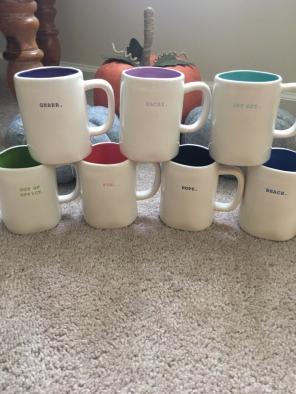 Rae Dunn Summer Mugs
