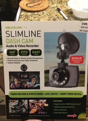 Sound logic Dash Cam Slimline