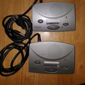 Radio Shack intercom system two piece