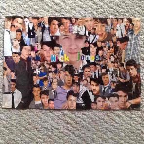 Nick Jonas name collage