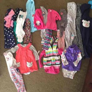 12 month girls Fall/Winter lot