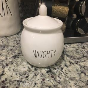 Rae Dunn Christmas Naughty