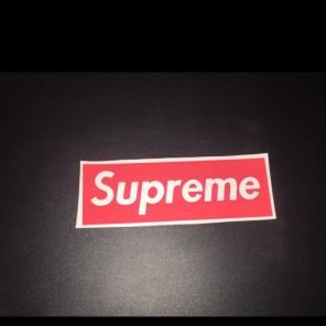 supreme sticker