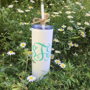 Personalize skinny Tumbler