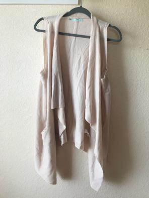 Maurice’s Blush Pink Sweater Vest