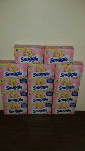 Snuggle Fabric Softener Sheets