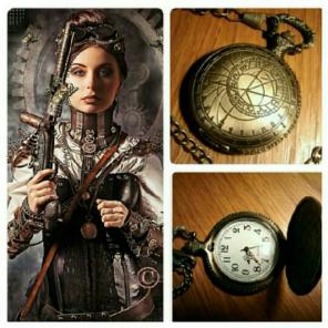 Timelord Dr Who pocketwatch