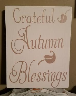 Fall Wood Sign