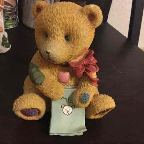 Teddy Bear Coin Bank