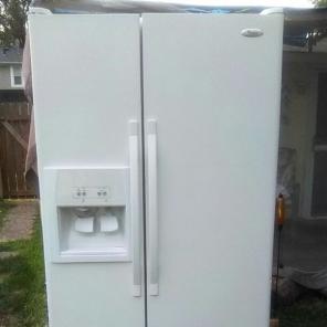 Whirlpool side by side Refrigerator