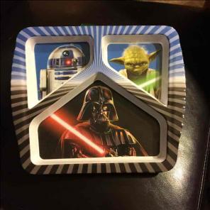 Star Wars kids plate Zak