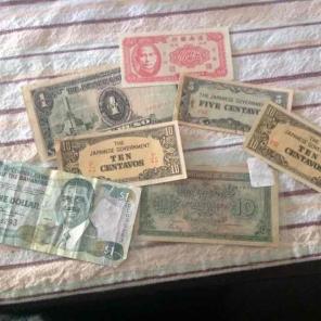 Military currency occupied Japan