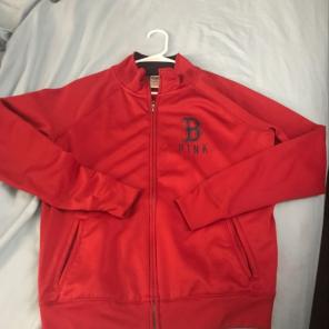 VS PINK Boston Red Sox Full Zip Sz lg