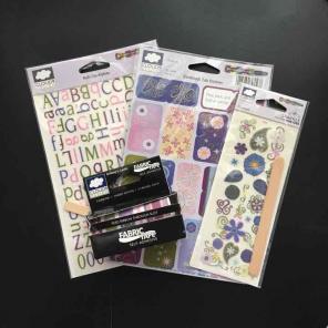 Brittanys Castle Fabric Tape Rub On Tabs