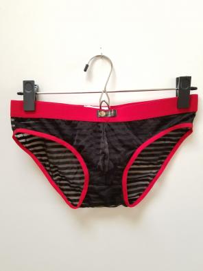Sz-S Mesh Transparent Briefs for Man