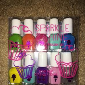 10 nail polish set