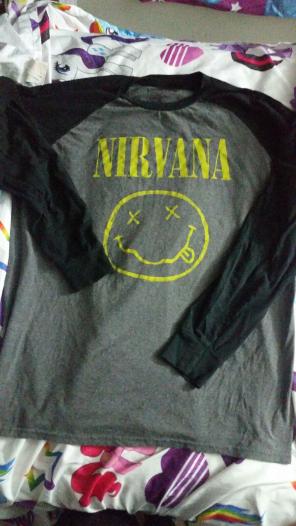 Nirvana mens XL long sleeve