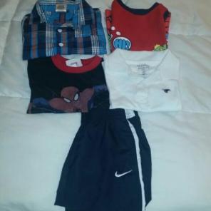 Boys 2T 5 Piece Summer Bundle