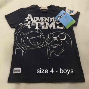 Zara adventure time short sleeved tshirt