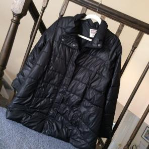 Maternity Black Puffy Jacket