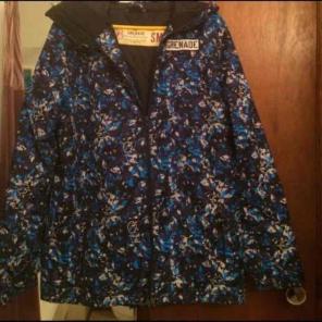 Men's small grenade jacket