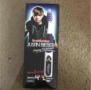justin bieber toothbrush