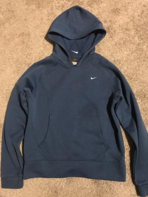Nike Therma Fit Blue Hoodie
