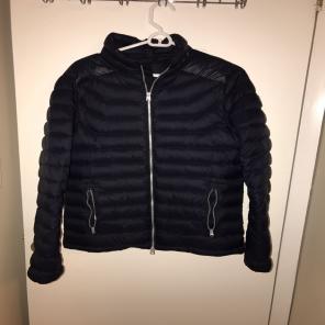Navy Blue Down Jacket