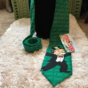 Monopoly Money Man Tie