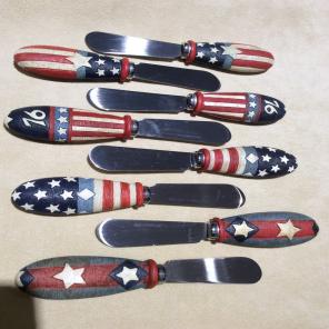 Patriotic Party Knives - Set Of 8