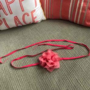 Jcrew flower belt pink floral