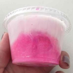 Pink Avalanche Clear Slime