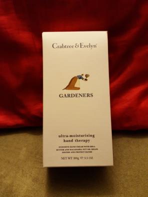 Gardeners hand cream