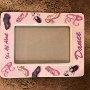 Dance picture frame