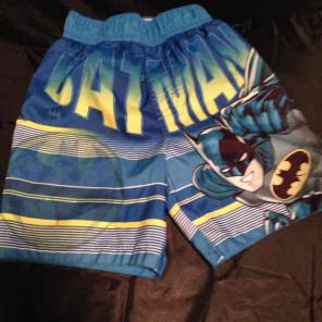 Disney Batman Toddler Swim Trunks