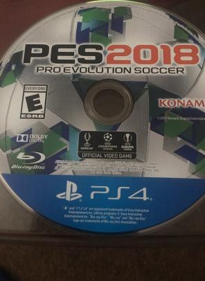 PES2018 ProEvolution Soccer PS4