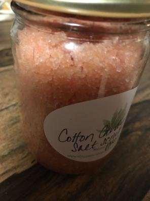 Cotton Candy Salt Scrub 12oz