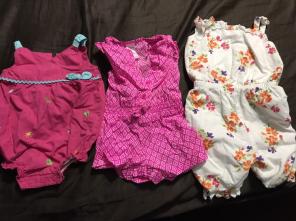 6 Month Girl Rompers