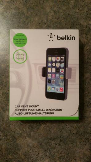 Belkin car cell phone vent mount 5.5 in