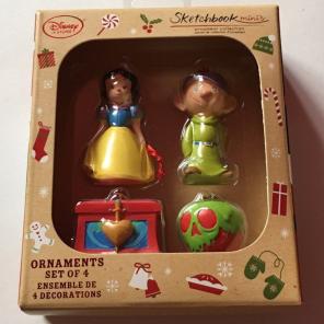Snow White Christmas Tree Ornaments