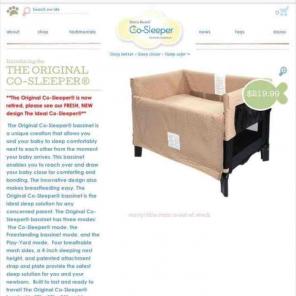 Arms Reach Original Co-Sleeper