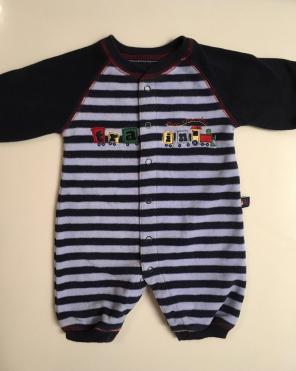 Baby Boy 3 Months Carter's Fleece Romper
