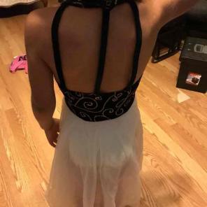 Elegant dance costume