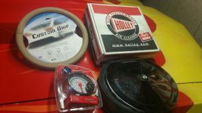 Tachometer, air cleaner,cover Holley Lot