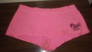 PINK VICTORIA'S SECRET SHORTS