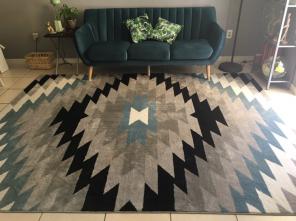 Ash Grey Area Rug