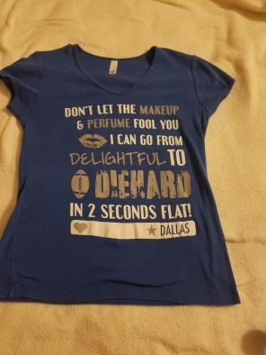 Womens Dallas Cowboys T-shirt