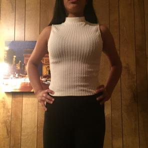 White Mock Shirt