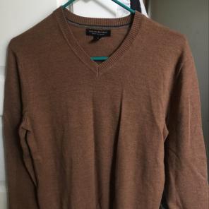 Banana Republic Tan V Neck Sweater