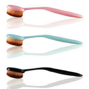 3 Pcs Oval Brushes Foundation